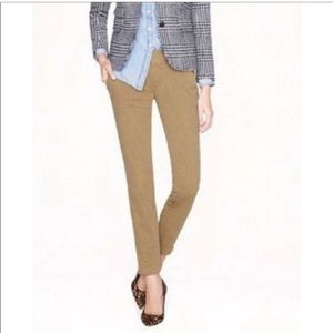 J Crew Frankie stretch chino pant.   Size 6